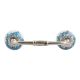 Divine Floral Ceramic Bridge Handle
